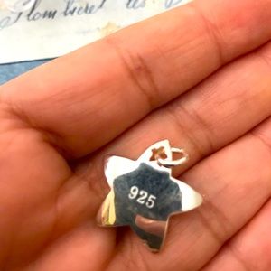 ⭐️star⭐️5/$30 charm puff star pendant silver gift ready